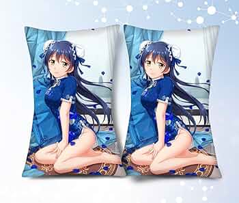 ラブライブ クッションカバー・ブランケット 園田海未調 バニーver. 新品 ラブライブ 園田海未 抱き枕カバー ロングクッションカバー